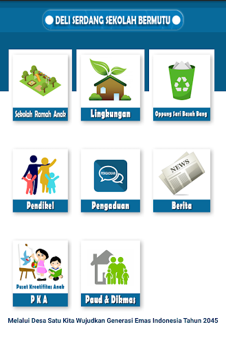 Android application DESA SATU Deli Serdang Sekolah screenshort