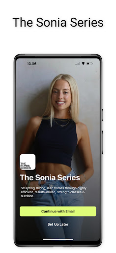 Android application The Sonia Series screenshort