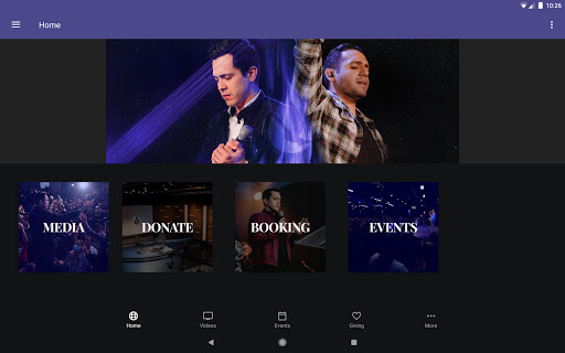 Screenshot of David Hernandez Ministries