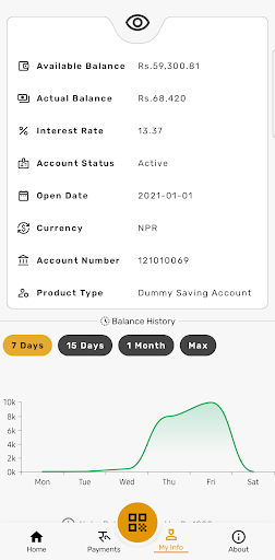 Mechi Smart Banking Screen 2