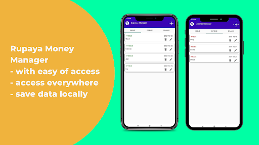Rupaya Manager Screen 3