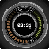 AHL Sci-Fi System Clock (Free) icon