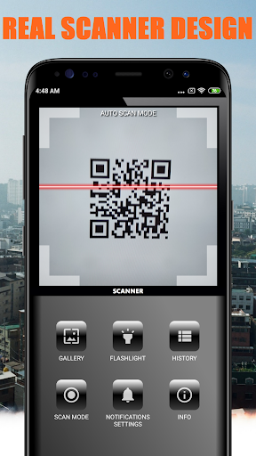 Android application QR Scanner Pro screenshort
