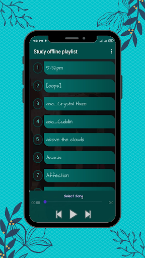 Study offline playlist songs Screen 2