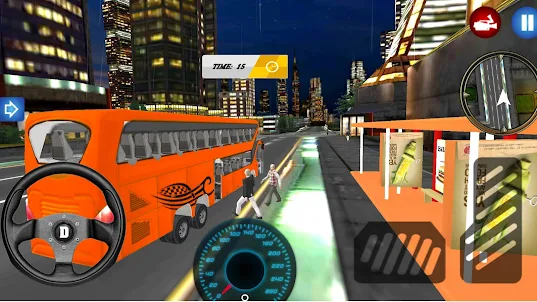 Coach Bus Driving Bus Games 3d