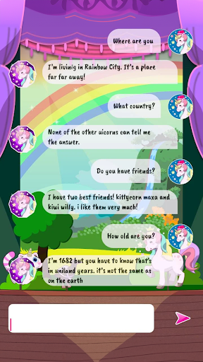 Talking Unicorn - Virtual Chat Screen 3