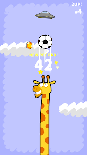 Giraffe Juggling