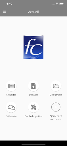 Android application Fiduciaire Conseil Réunion screenshort