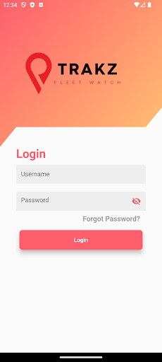 Android application Trakz Pro screenshort