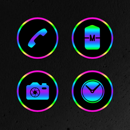 Neon Colors Infinity Icons 9.0.2 Icon