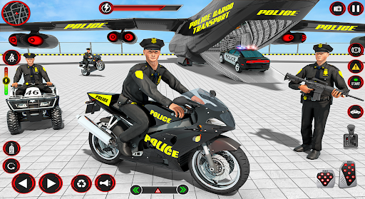 Android application Police Cargo Police Car Games screenshort