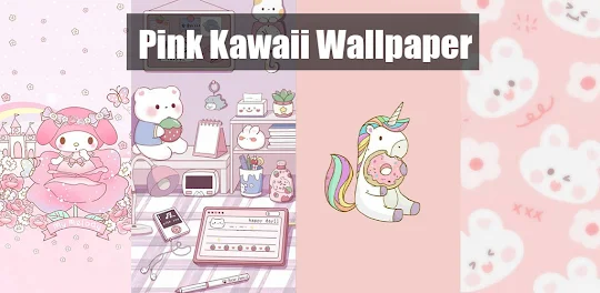 Pink Kawaii Wallpapers 4K HD