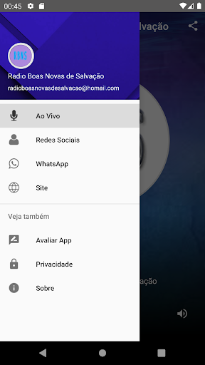 Rádio Boas Novas de Salvação Screen 3