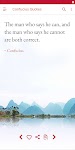 screenshot of Confucius Daily Quotes
