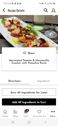 Android application FRESH by Brookshire's screenshort