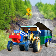 Tractor Trolley Cargo Farming Offroad Simulator