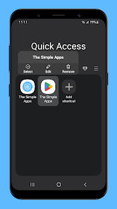 Quick Access - Shortcut folder