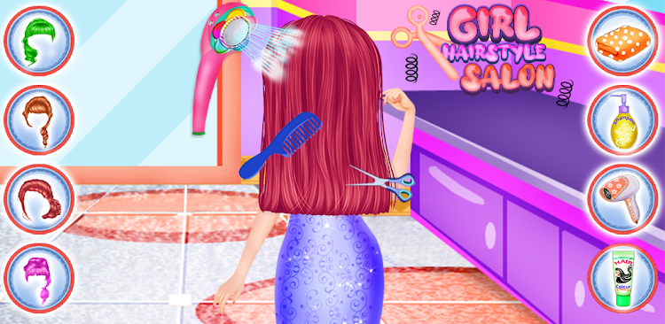 Cute Girl Hairstyles Spa Salon - 1.0.0 - (Android)