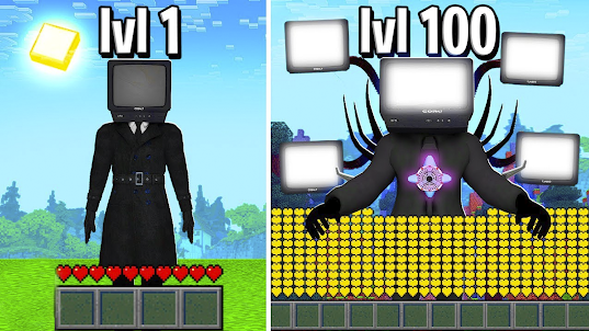 TVman vs Skibidi Mod Minecraft
