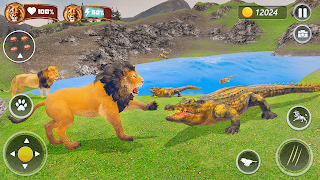 Lion Simulator: King Lion Game - Screenshot 3