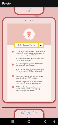 Sleepcall Faveto Screen 2