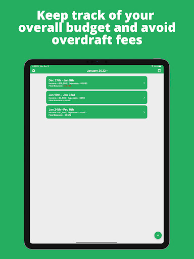 EveryTwo Biweekly Budgeting