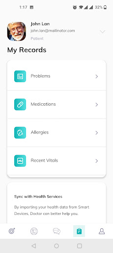 WellWink Patient Screen 3