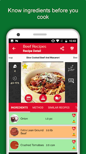 Screenshot of All Beef Recipes Offline Book