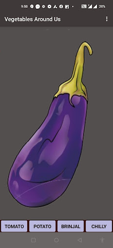 Vegetable Around Us Screen 2