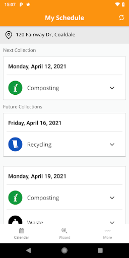 Coaldale Waste Companion Screen 3