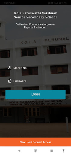 Android application Kola Saraswathi Sr Sec School screenshort