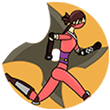 Ninja Girl gravity icon
