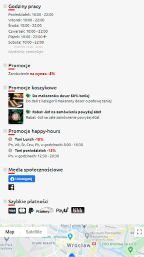 Restauracja.online aktiv panel