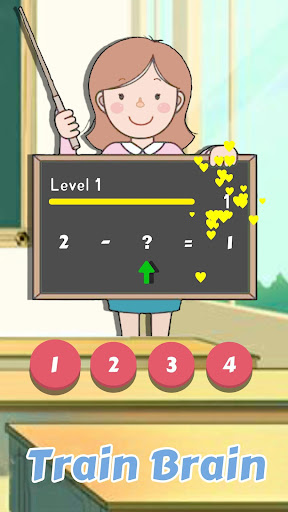 Android application Math Games - Brain Test Master screenshort