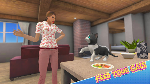 Kitten Game Pet Cat Simulator Screen 3