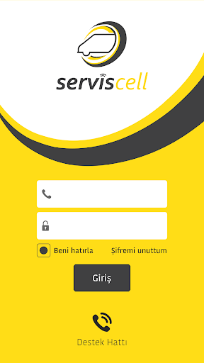 Android application Serviscell screenshort