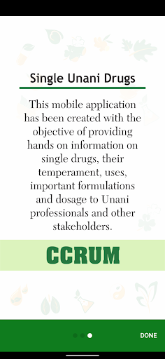 Single Unani Drugs Screen 3
