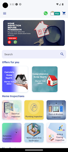Android application SnagEasy screenshort