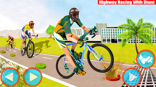 Real Bicycle Racing- Race Game 1.0 APK + Mod (Unlimited money) إلى عن على ذكري المظهر