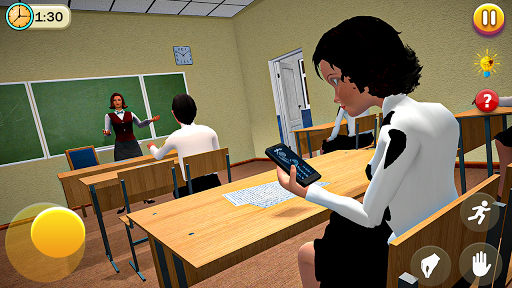 Scary Scared Teacher Simulator 3: Hyper School  APK MOD (Astuce) screenshots 3