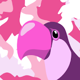 Pink Camouflage icon