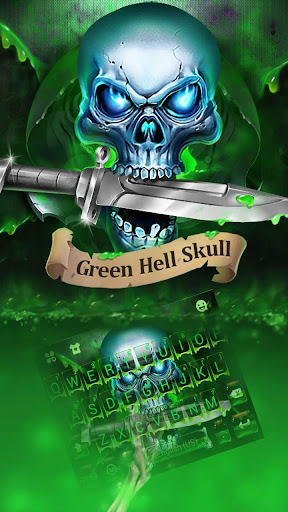 Green Hell Skull Devil Knife K Screen 3