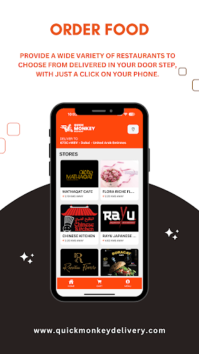 QUICK Monkey Delivery Screen 2