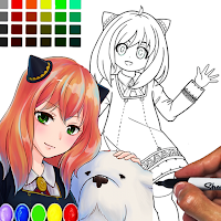 Coloring Forger Anya Anime