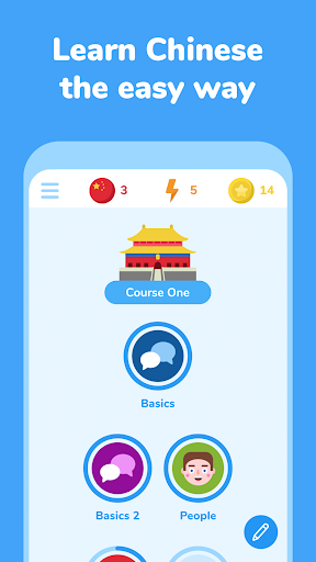 Android application Linggo: Learn Chinese language screenshort