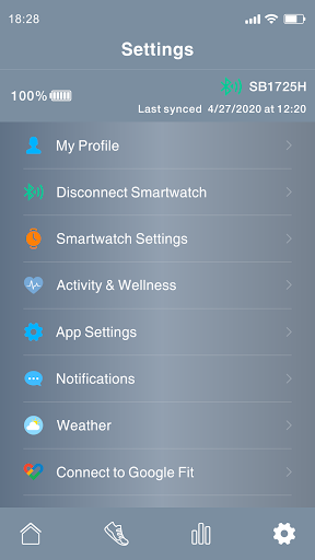 Screenshot of iGET GO Plus