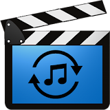 Convert video to mp3 audio icon
