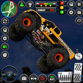 Real Monster Truck Game 3D apk
