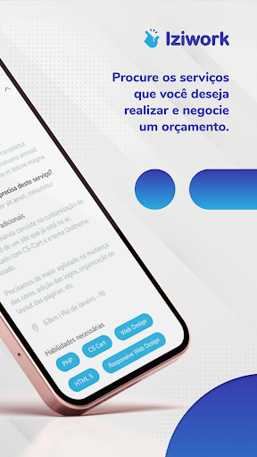 Iziwork - Contrate Serviços Screen 2