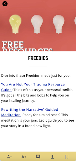 You Are Not Your Trauma™️ Screenshot